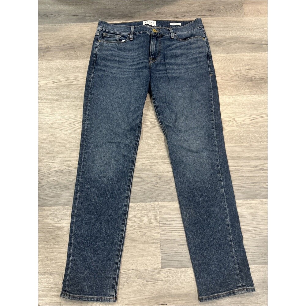 Frame Jeans Le Garçon in Imogen Wash Size 28 (actual 32x29)